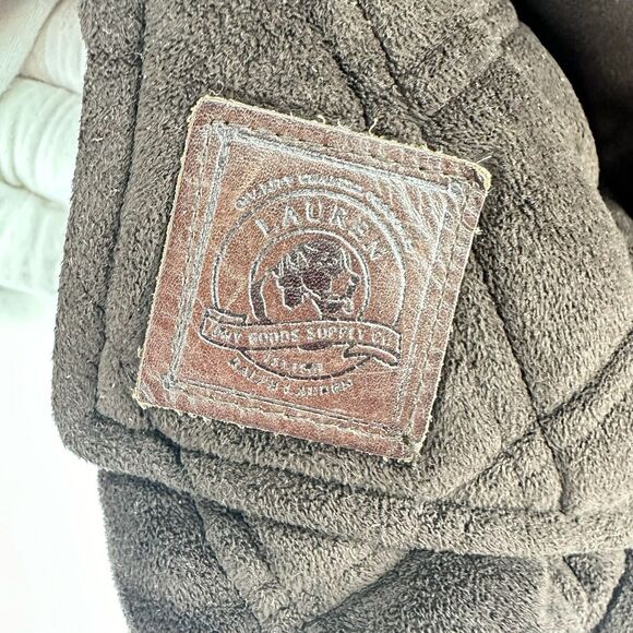 Lauren Ralph Lauren Equestrian Barn Jacket Womens size Small brown quilted - Picture 5 of 8